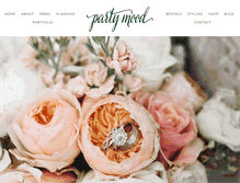 Tablet Screenshot of partymood.com